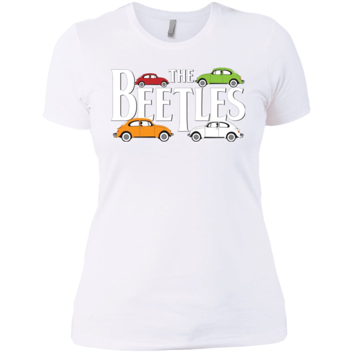 T-Shirts White / X-Small The Beetles Women's Premium T-Shirt