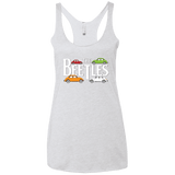 T-Shirts Heather White / X-Small The Beetles Women's Triblend Racerback Tank