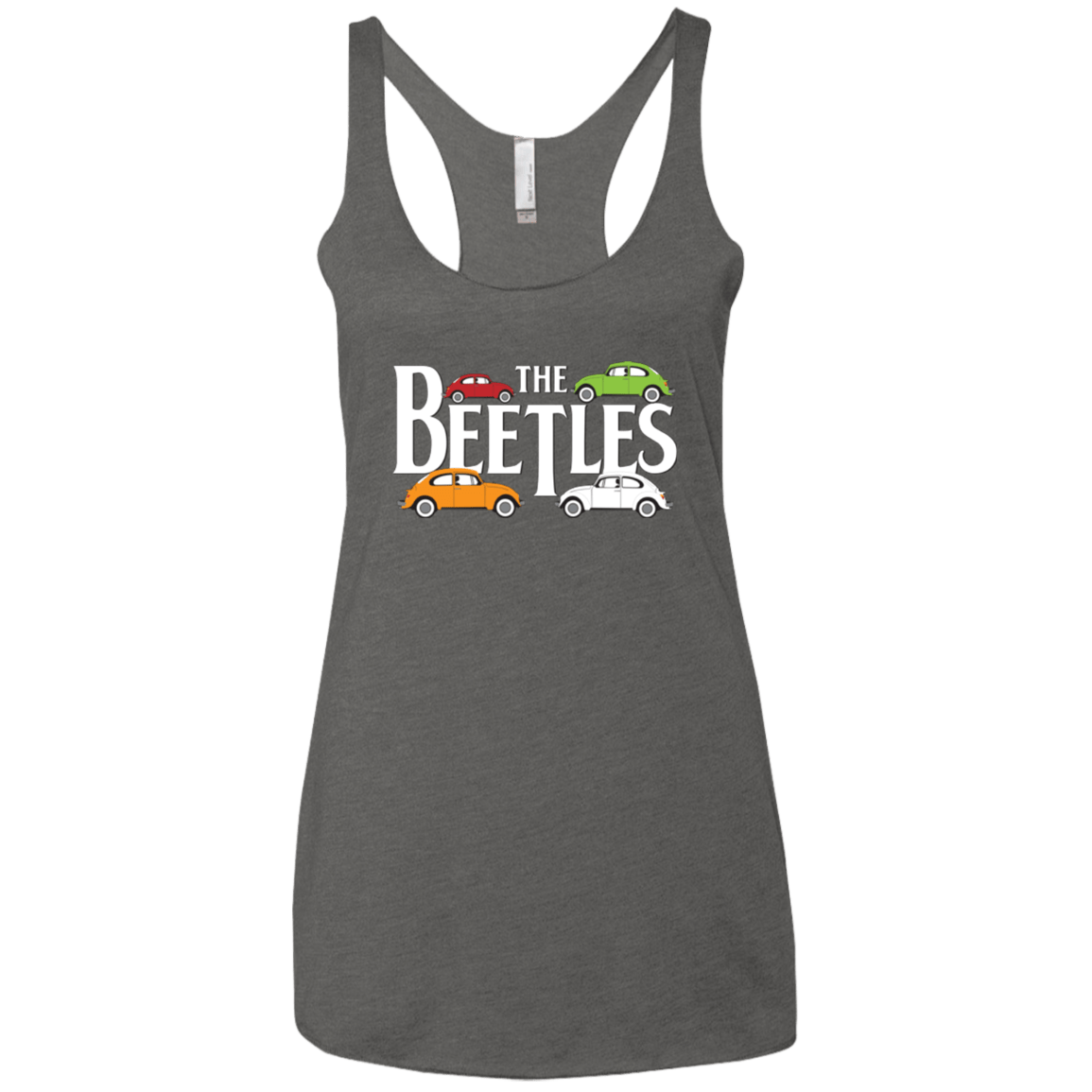 T-Shirts Premium Heather / X-Small The Beetles Women's Triblend Racerback Tank