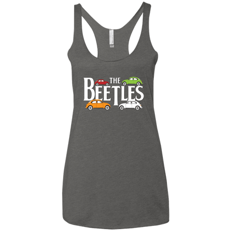 T-Shirts Premium Heather / X-Small The Beetles Women's Triblend Racerback Tank