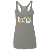 T-Shirts Venetian Grey / X-Small The Beetles Women's Triblend Racerback Tank