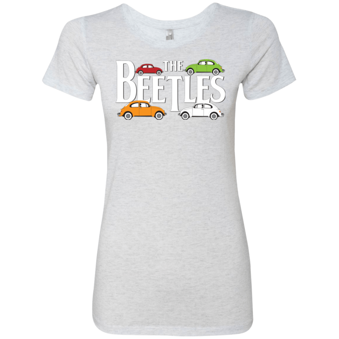 T-Shirts Heather White / Small The Beetles Women's Triblend T-Shirt