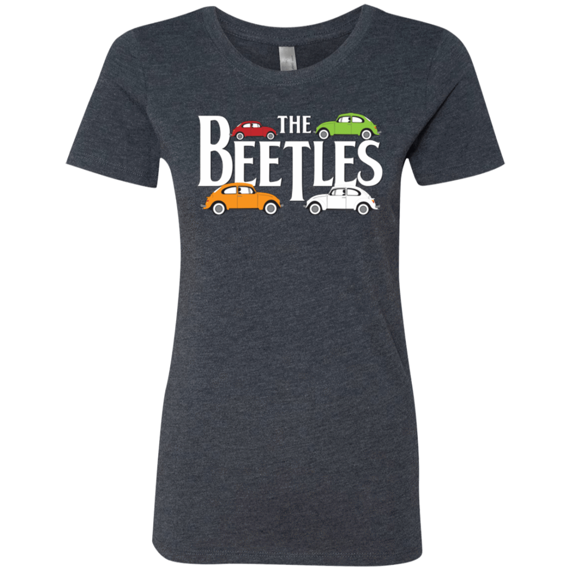 T-Shirts Vintage Navy / Small The Beetles Women's Triblend T-Shirt