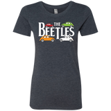 T-Shirts Vintage Navy / Small The Beetles Women's Triblend T-Shirt