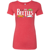 T-Shirts Vintage Red / Small The Beetles Women's Triblend T-Shirt