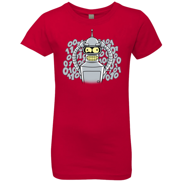 T-Shirts Red / YXS The Bender Joke Girls Premium T-Shirt