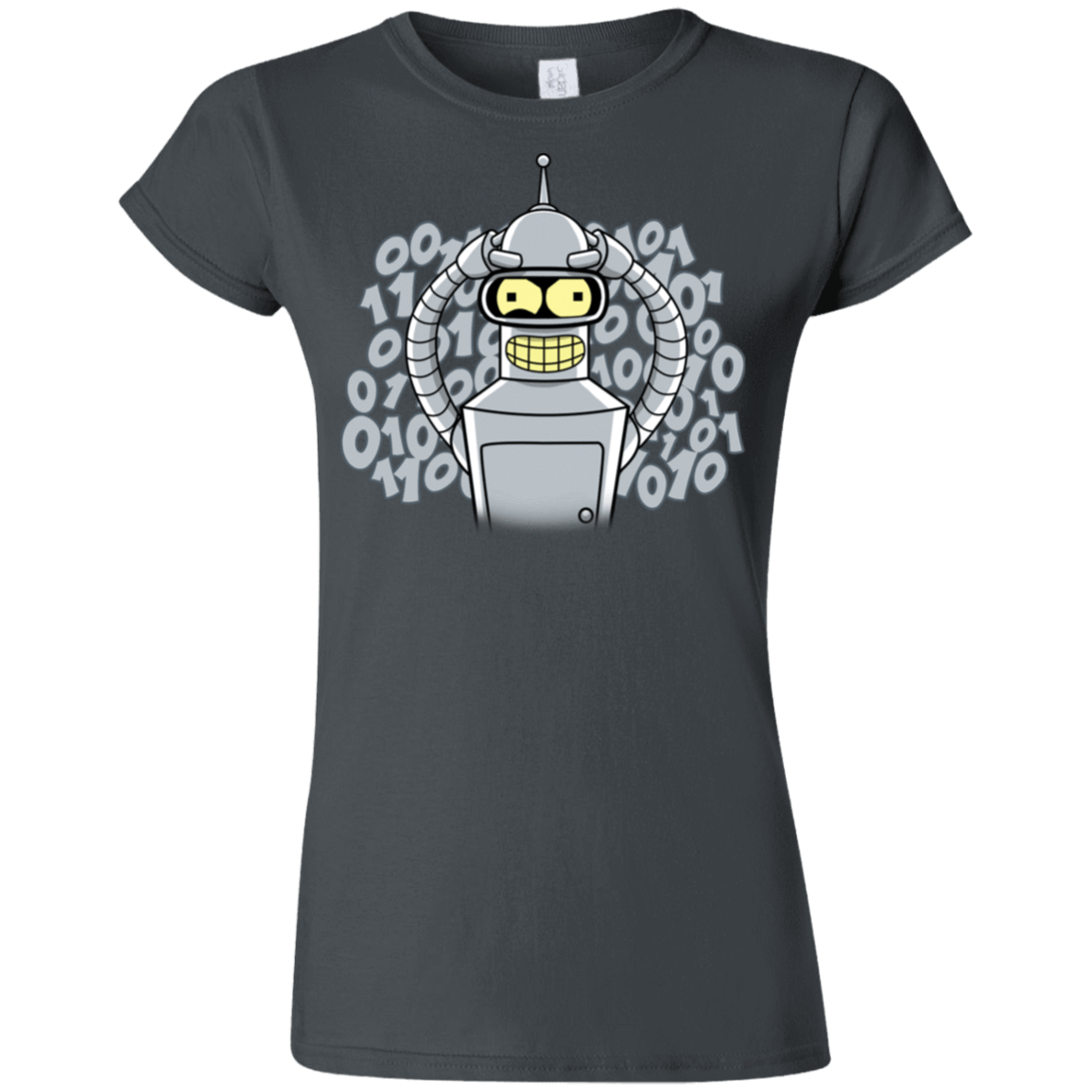 T-Shirts Charcoal / S The Bender Joke Junior Slimmer-Fit T-Shirt