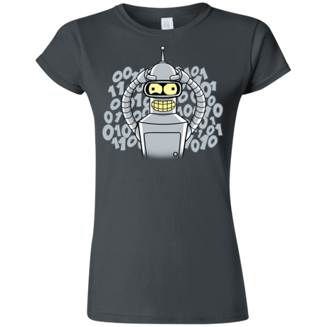 T-Shirts Charcoal / S The Bender Joke Junior Slimmer-Fit T-Shirt