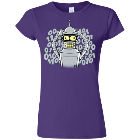 T-Shirts Purple / S The Bender Joke Junior Slimmer-Fit T-Shirt