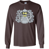 T-Shirts Dark Chocolate / S The Bender Joke Men's Long Sleeve T-Shirt