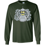 T-Shirts Forest Green / S The Bender Joke Men's Long Sleeve T-Shirt