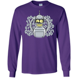 T-Shirts Purple / S The Bender Joke Men's Long Sleeve T-Shirt