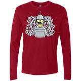 T-Shirts Cardinal / S The Bender Joke Men's Premium Long Sleeve