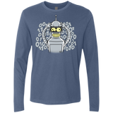 T-Shirts Indigo / S The Bender Joke Men's Premium Long Sleeve