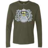T-Shirts Military Green / S The Bender Joke Men's Premium Long Sleeve