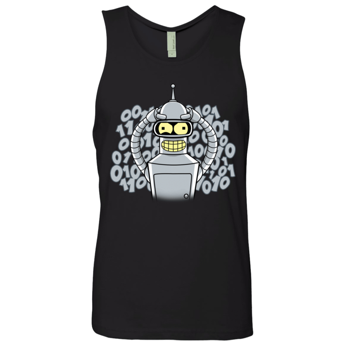 T-Shirts Black / S The Bender Joke Men's Premium Tank Top