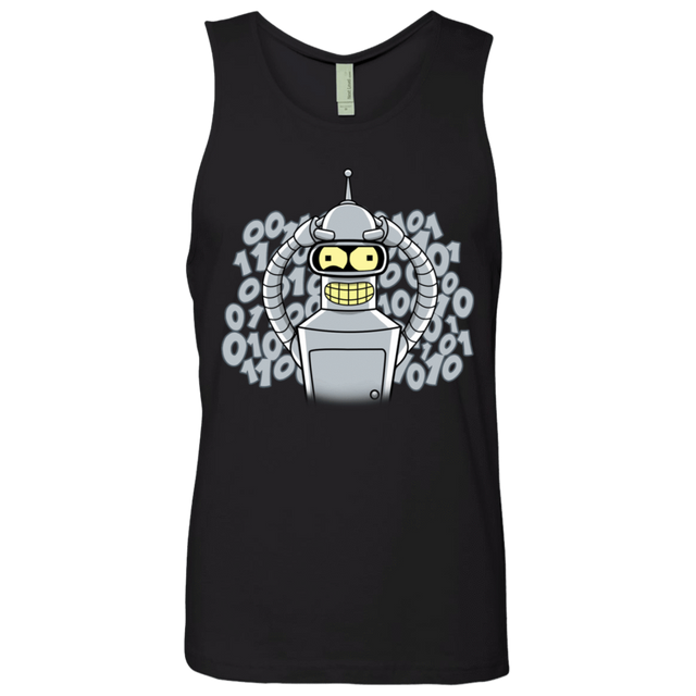 T-Shirts Black / S The Bender Joke Men's Premium Tank Top