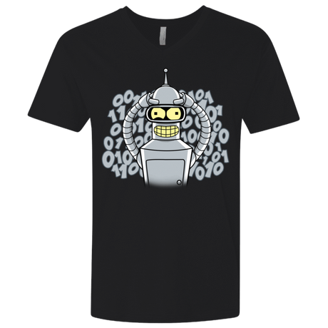 T-Shirts Black / X-Small The Bender Joke Men's Premium V-Neck