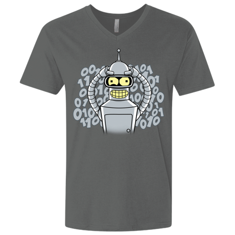 T-Shirts Heavy Metal / X-Small The Bender Joke Men's Premium V-Neck