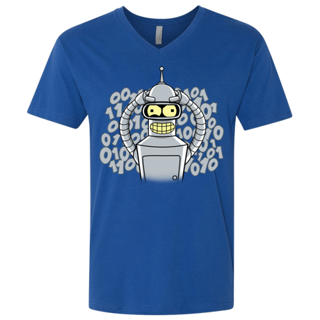 T-Shirts Royal / X-Small The Bender Joke Men's Premium V-Neck