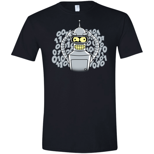 T-Shirts Black / X-Small The Bender Joke Men's Semi-Fitted Softstyle
