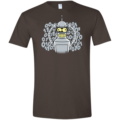 T-Shirts Dark Chocolate / S The Bender Joke Men's Semi-Fitted Softstyle