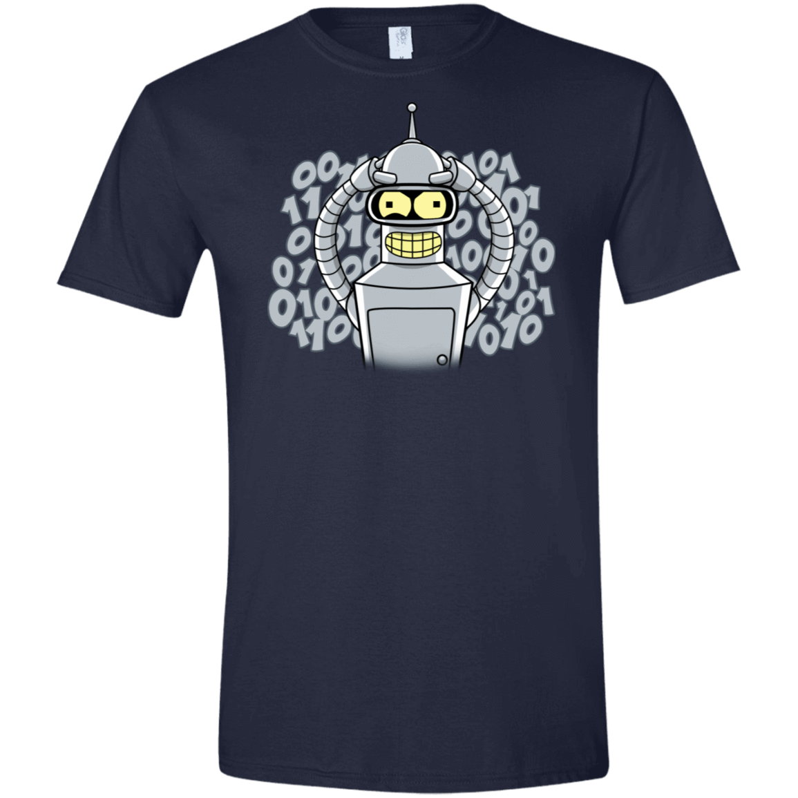 T-Shirts Navy / X-Small The Bender Joke Men's Semi-Fitted Softstyle