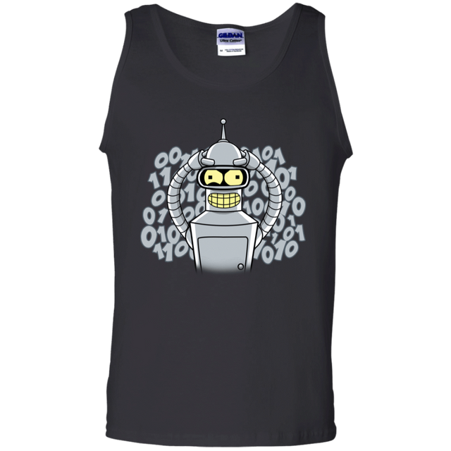 T-Shirts Black / S The Bender Joke Men's Tank Top