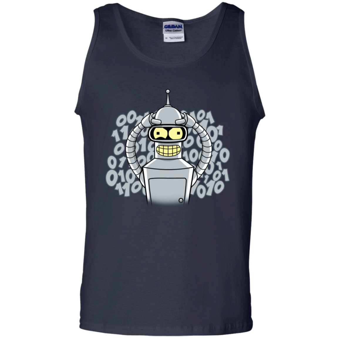 T-Shirts Navy / S The Bender Joke Men's Tank Top