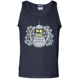 T-Shirts Navy / S The Bender Joke Men's Tank Top