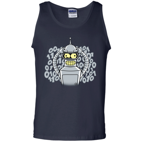T-Shirts Navy / S The Bender Joke Men's Tank Top