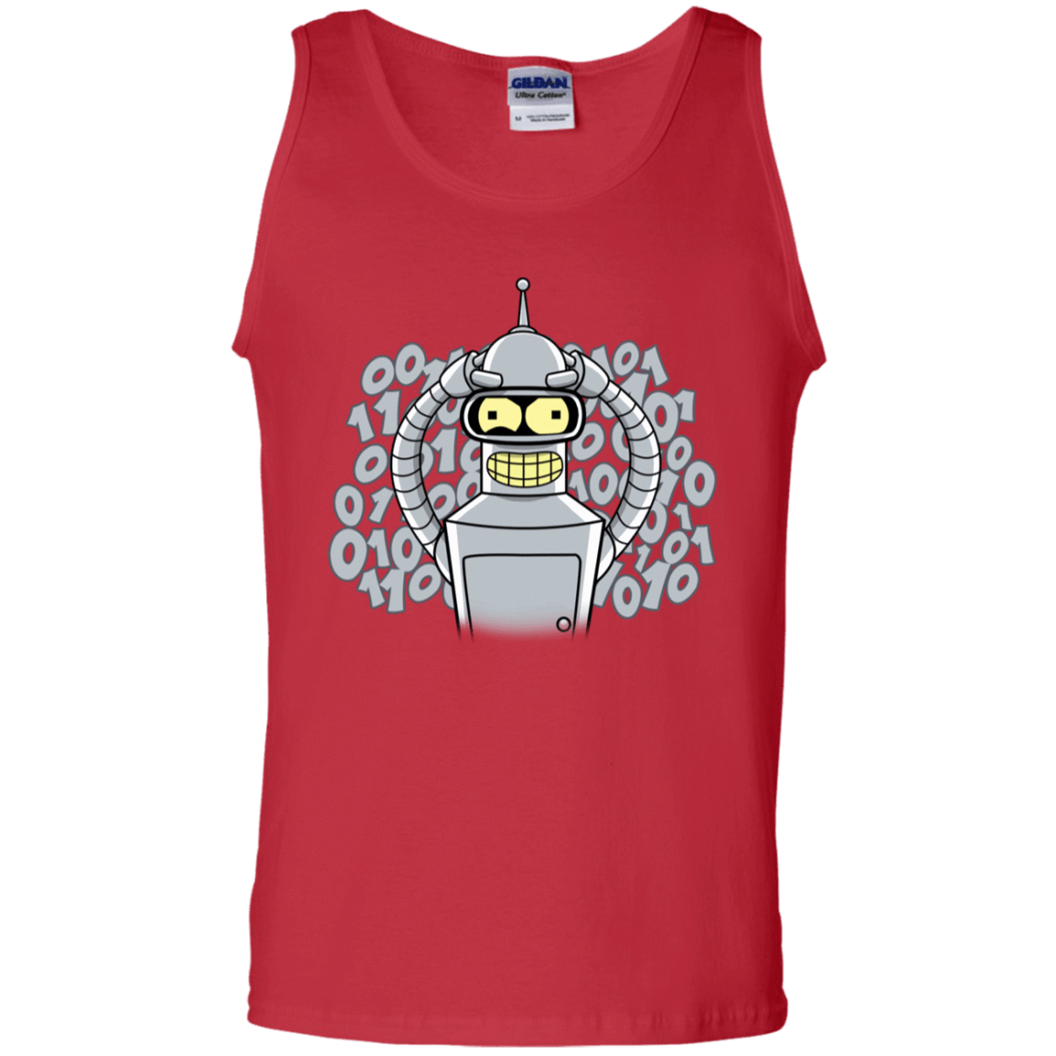 T-Shirts Red / S The Bender Joke Men's Tank Top