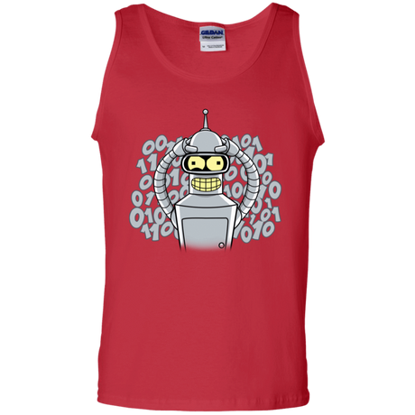 T-Shirts Red / S The Bender Joke Men's Tank Top