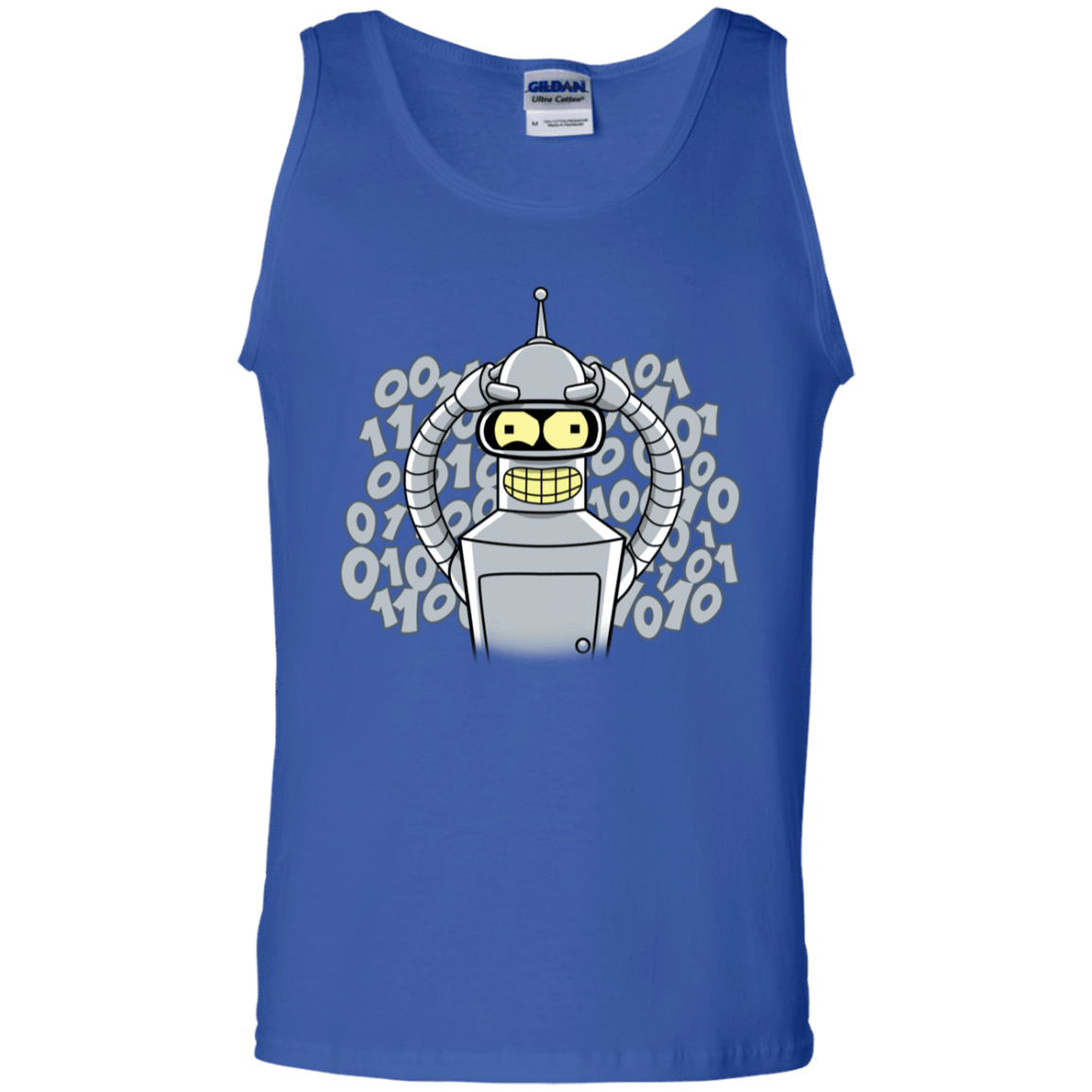 T-Shirts Royal / S The Bender Joke Men's Tank Top