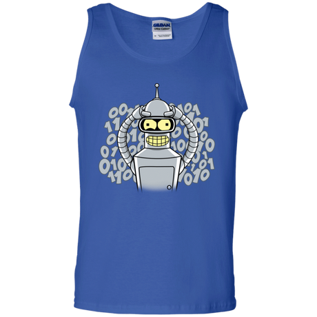 T-Shirts Royal / S The Bender Joke Men's Tank Top