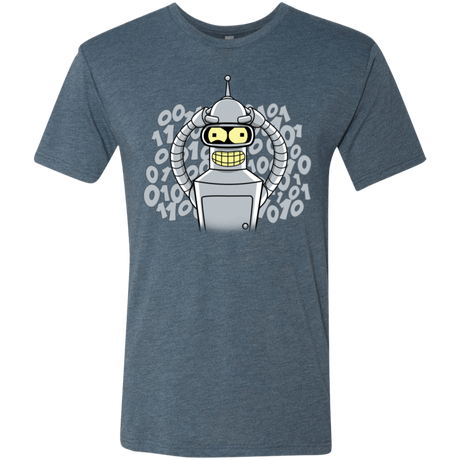 T-Shirts Indigo / S The Bender Joke Men's Triblend T-Shirt