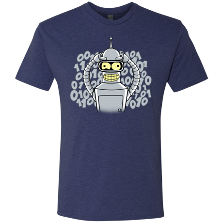 T-Shirts Vintage Navy / S The Bender Joke Men's Triblend T-Shirt