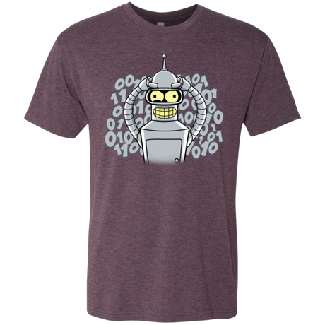 T-Shirts Vintage Purple / S The Bender Joke Men's Triblend T-Shirt