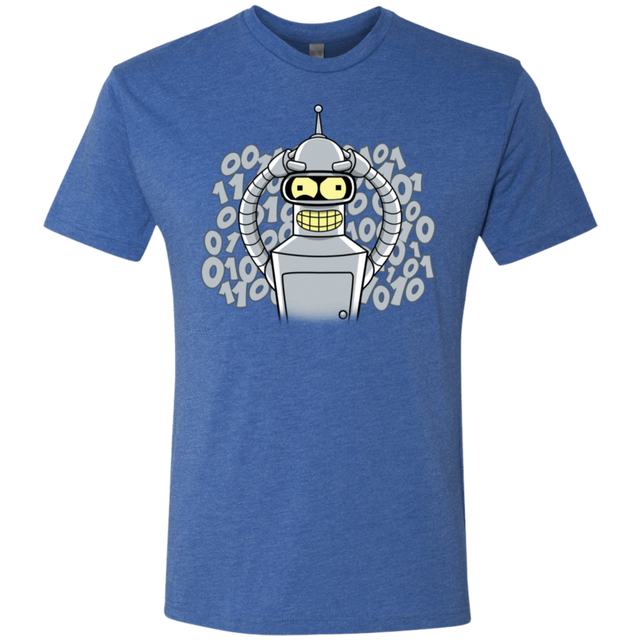 T-Shirts Vintage Royal / S The Bender Joke Men's Triblend T-Shirt