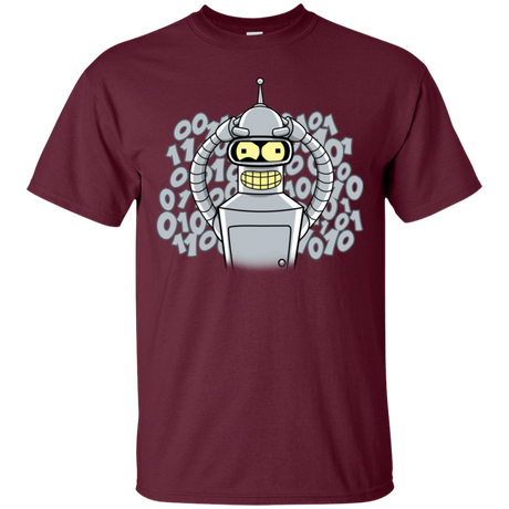 T-Shirts Maroon / S The Bender Joke T-Shirt