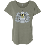 T-Shirts Venetian Grey / X-Small The Bender Joke Triblend Dolman Sleeve