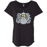 T-Shirts Vintage Black / X-Small The Bender Joke Triblend Dolman Sleeve