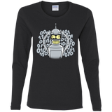 T-Shirts Black / S The Bender Joke Women's Long Sleeve T-Shirt