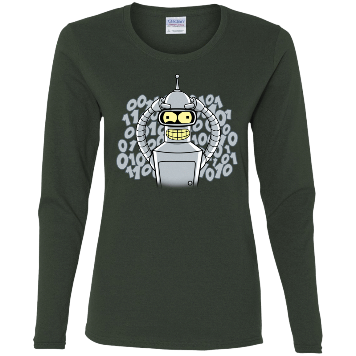 T-Shirts Forest / S The Bender Joke Women's Long Sleeve T-Shirt