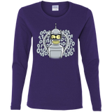 T-Shirts Purple / S The Bender Joke Women's Long Sleeve T-Shirt