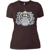T-Shirts Dark Chocolate / X-Small The Bender Joke Women's Premium T-Shirt
