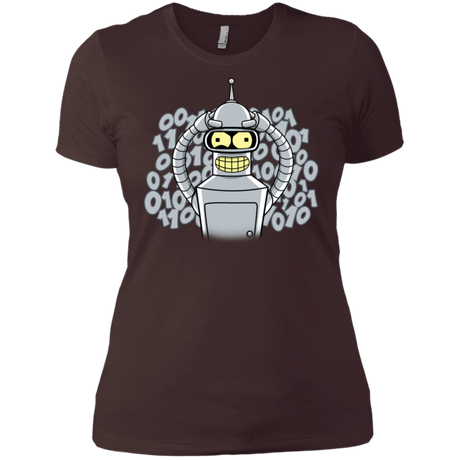 T-Shirts Dark Chocolate / X-Small The Bender Joke Women's Premium T-Shirt
