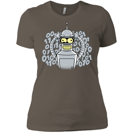 T-Shirts Warm Grey / X-Small The Bender Joke Women's Premium T-Shirt