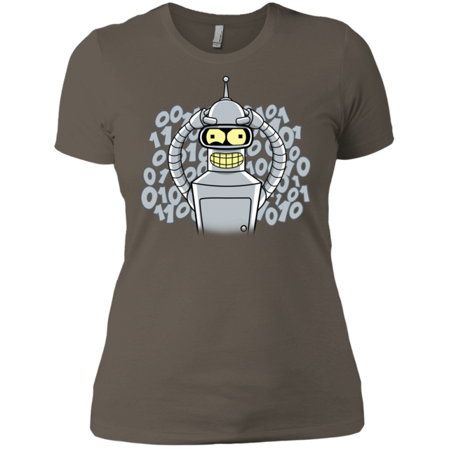 T-Shirts Warm Grey / X-Small The Bender Joke Women's Premium T-Shirt