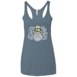 T-Shirts Indigo / X-Small The Bender Joke Women's Triblend Racerback Tank
